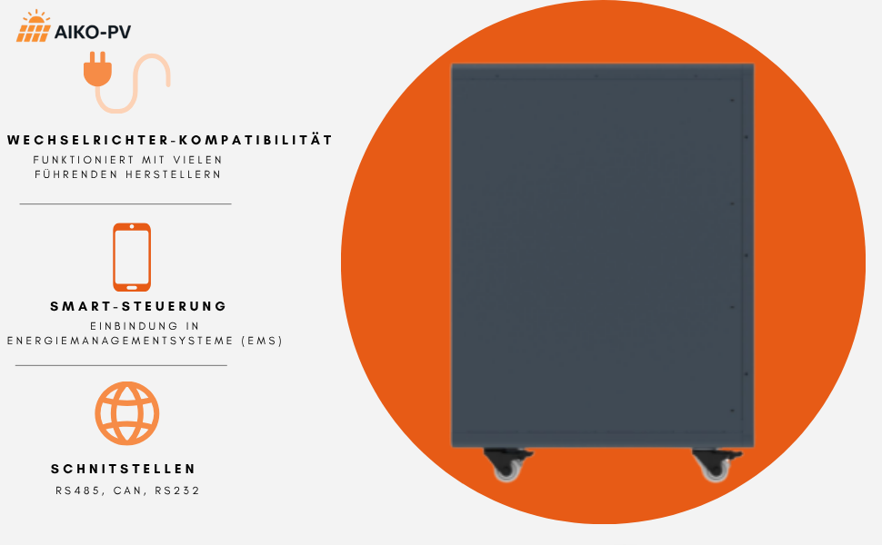 Felicity Solar FLA48500 – 25 kWh Lithium-Batteriespeicher für PV-Anlagen