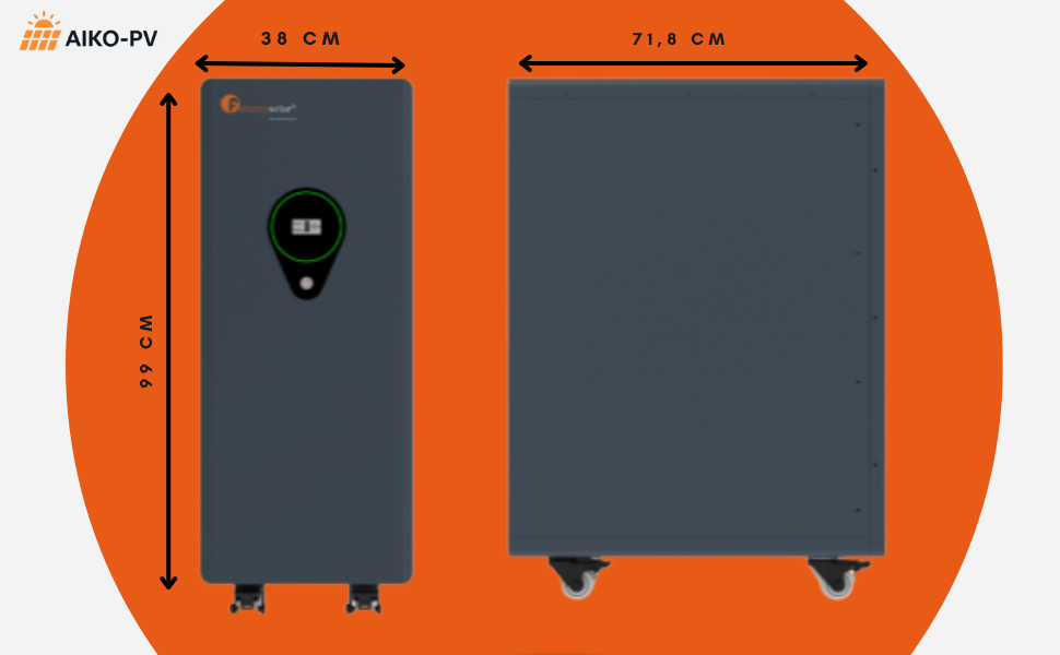 Felicity Solar FLA48500 – 25 kWh Lithium-Batteriespeicher für PV-Anlagen